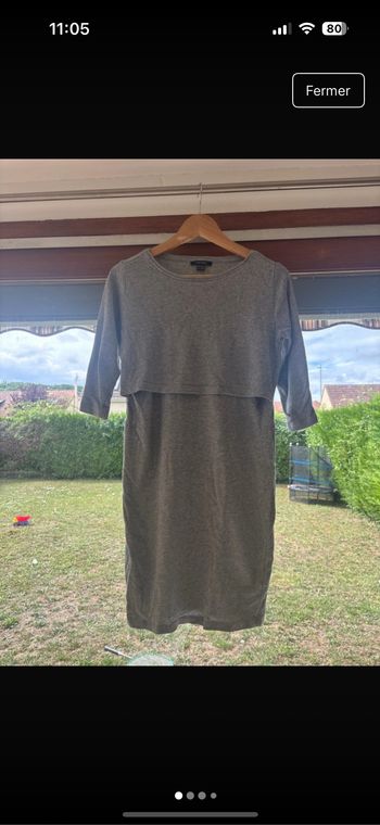 Robe légère de grossesse/allaitement