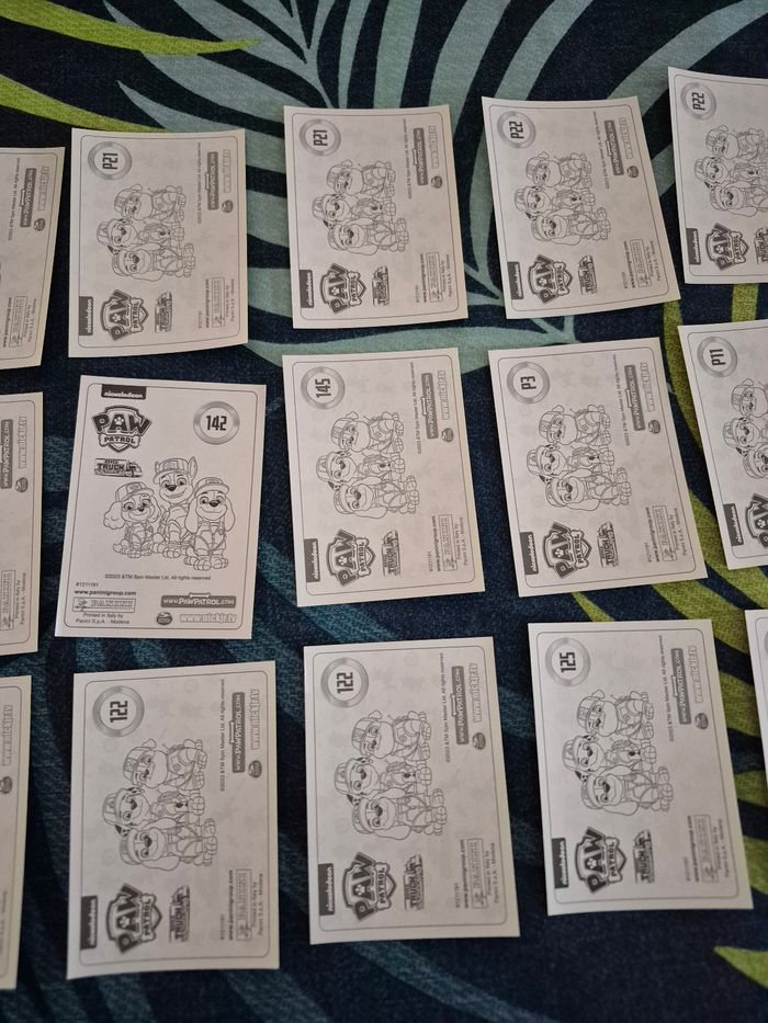 Lot stickers panini pat patrouille mission big truck - photo numéro 10