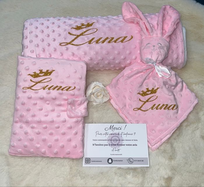 Kit naissance personnalisé baby Pink - photo numéro 1