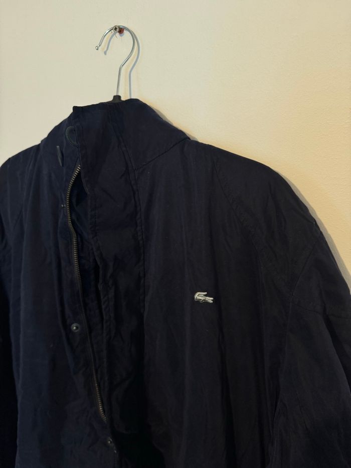Veste Parka Lacoste bleue marine - photo numéro 2