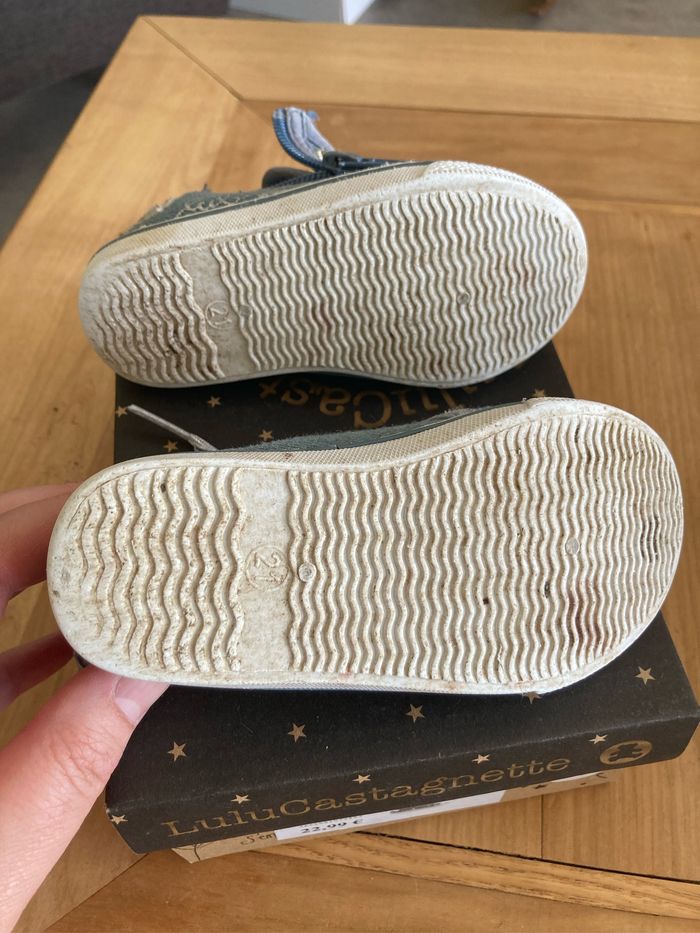 Lot chaussures été fille T21 - photo numéro 3