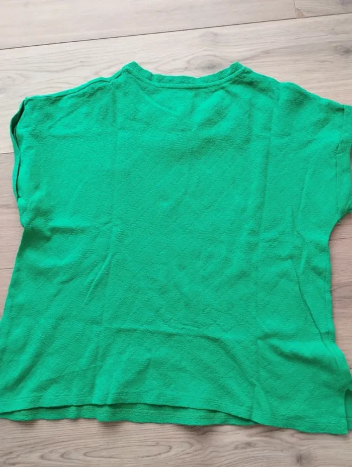 Tee shirt vert Promod 36 - photo numéro 3