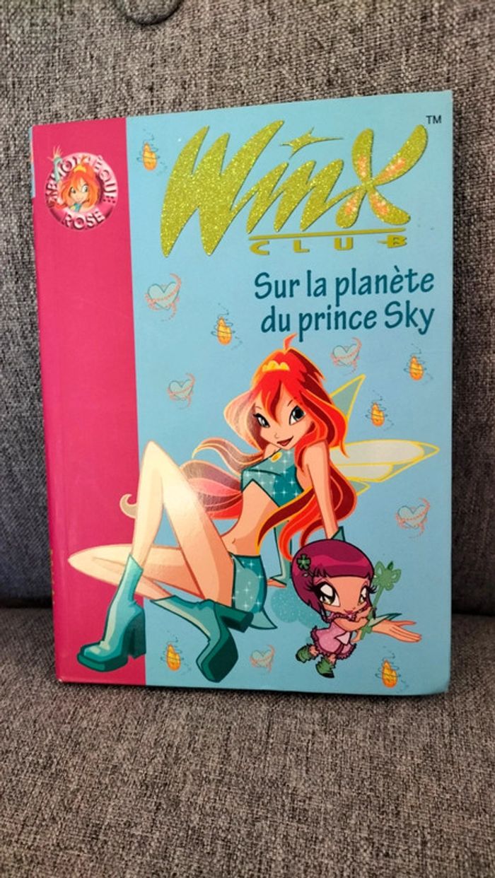 9 livres bibliothèque rose Winx - photo numéro 9