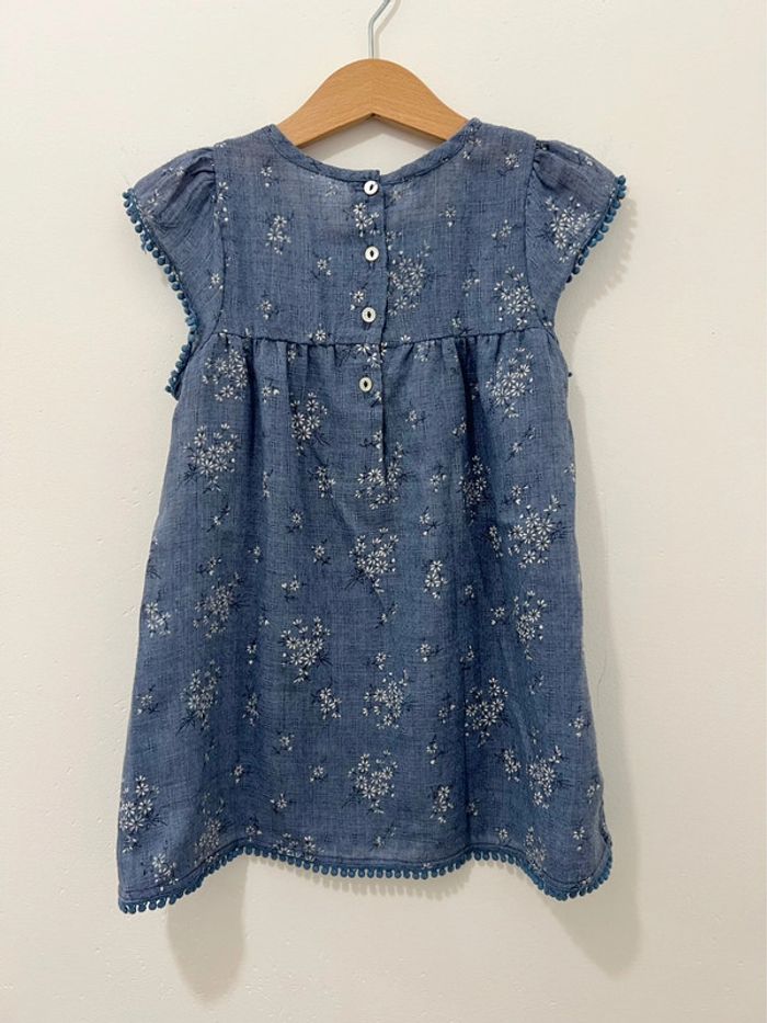 Robe bleu Bobine 2 ans - photo numéro 3