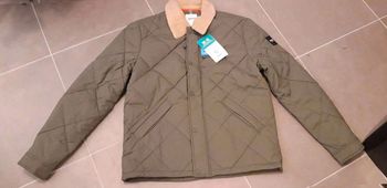 Blouson  deperlant aigle vert kaki TL neuf