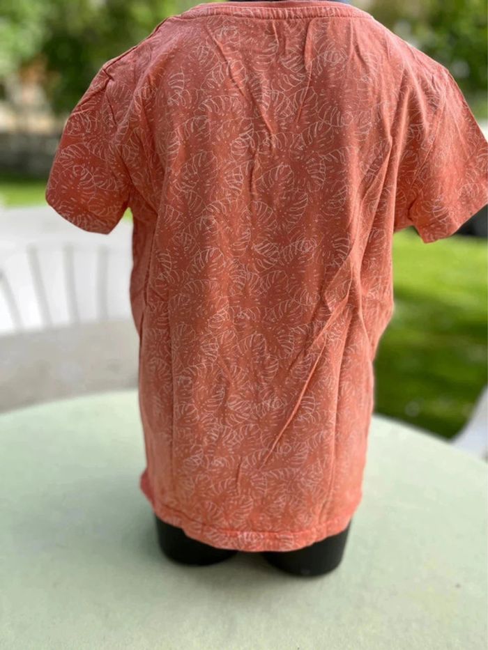 T shirt orange Verbaudet taille 8 ans - photo numéro 2