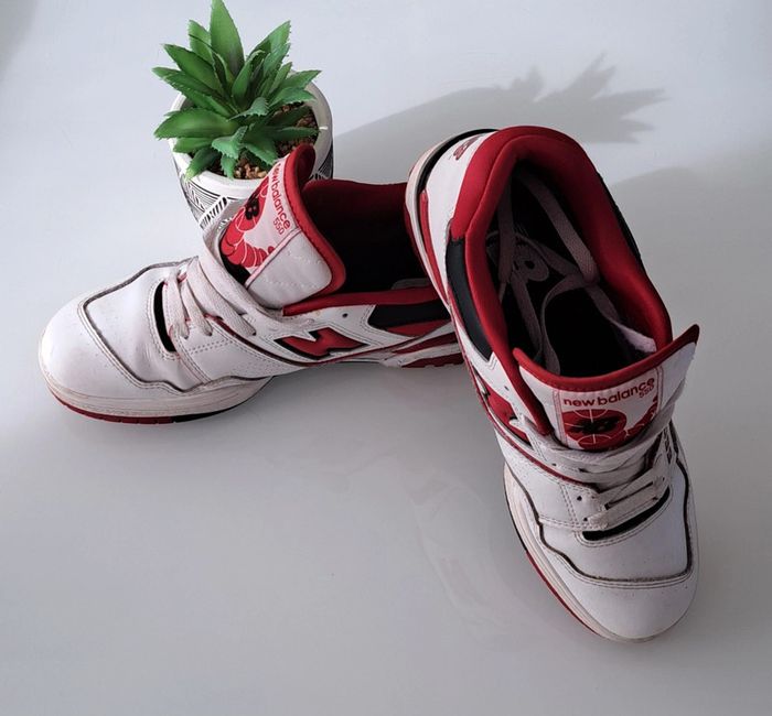 New Balance 550 blanche et rouge - photo numéro 4