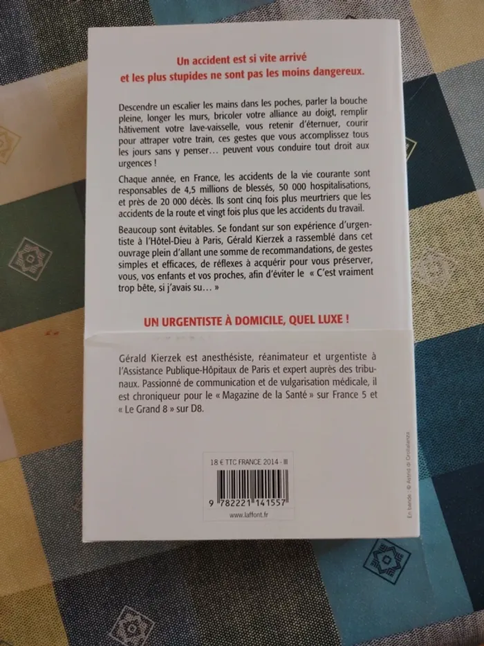 Livre 101 conseils pour ne pas atterrir aux urgences - photo numéro 2