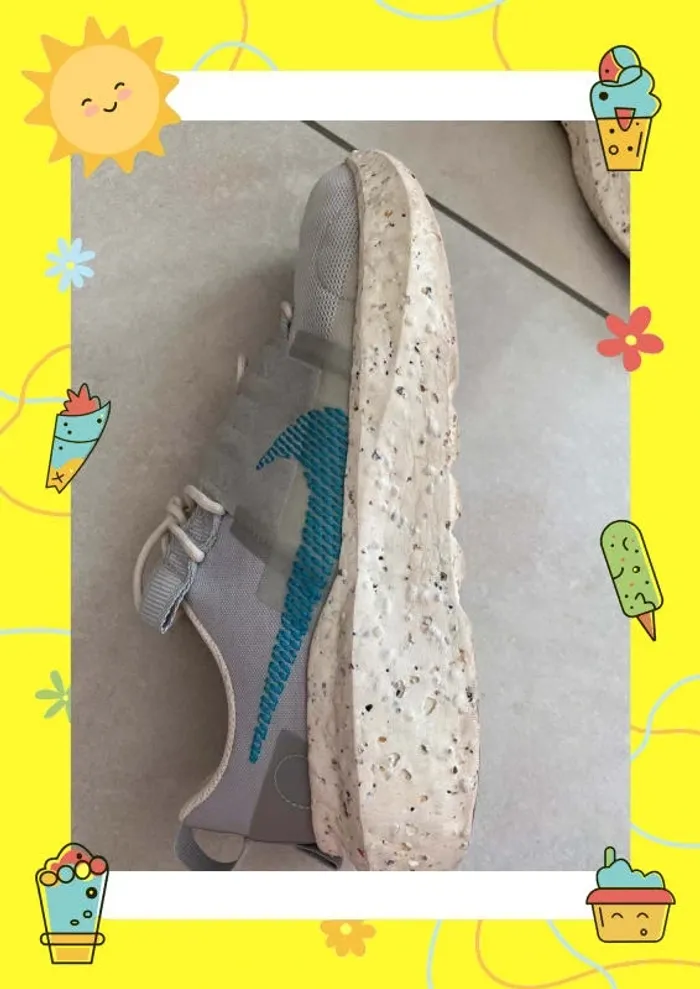 Nike Crater Impact gris bleu 44 - photo numéro 2