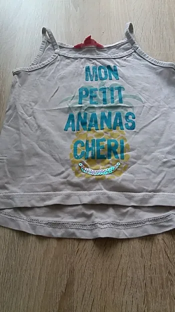 Débardeur 3 ans