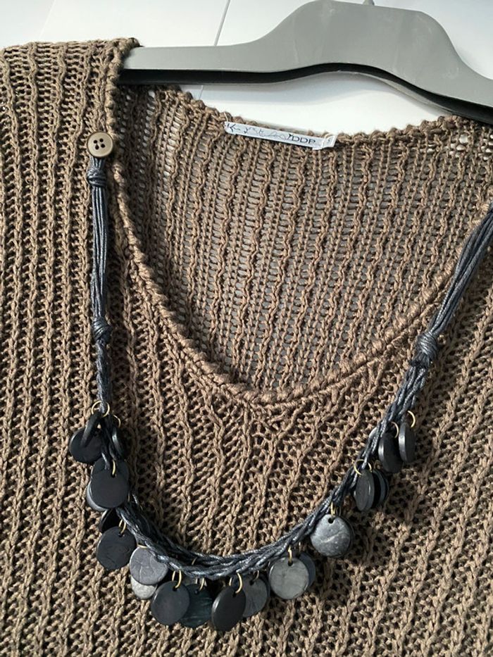 Pull DDP kaki taille S - photo numéro 2