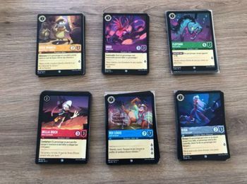 Lot de 141 cartes co/uncos Chapitre 3 Les Terres d'Encre Lorcana 💫