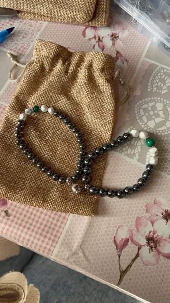 Lot bracelets couple / amis Saint-Valentin