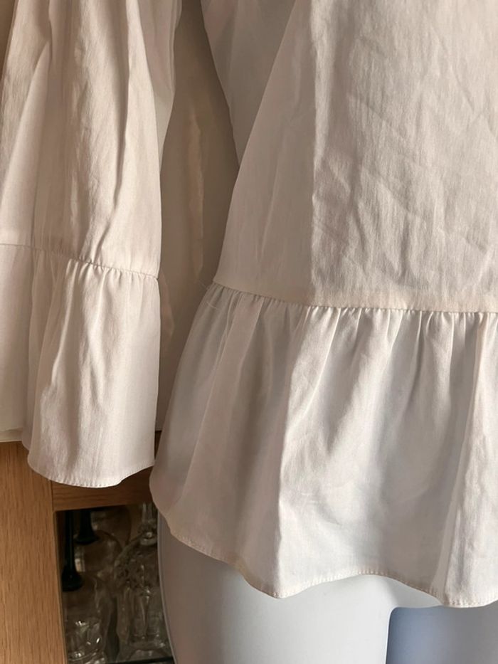 Blouse péplum etam taille s neuf - photo numéro 4