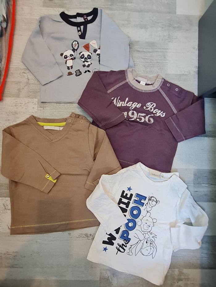 Polos tshirt sous pull - photo numéro 2