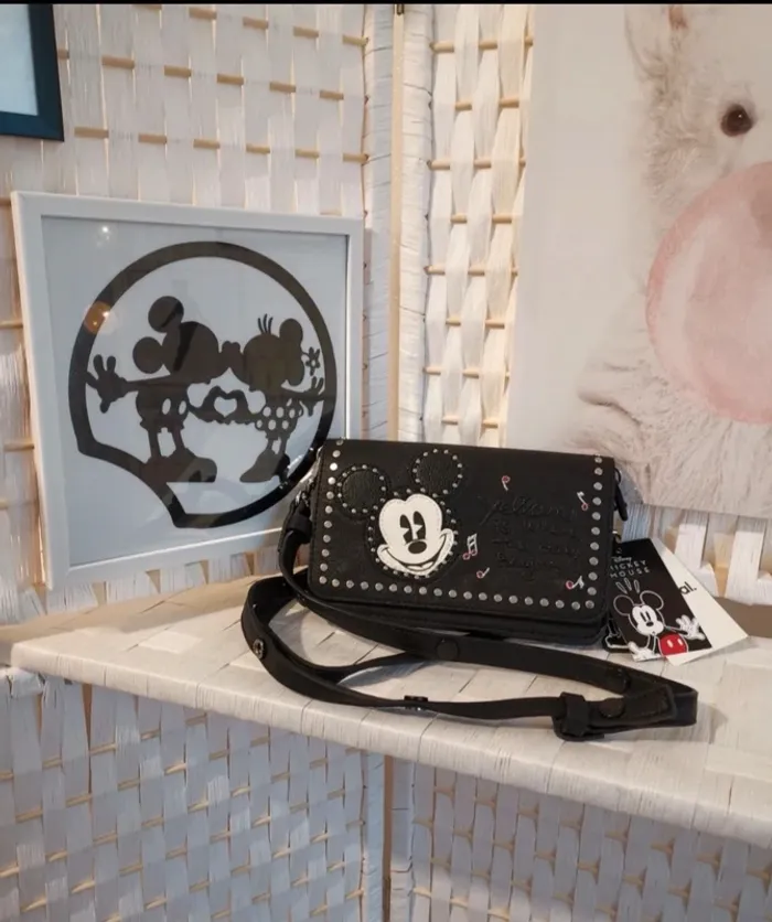💕Jolie Mini Sac bandoulière Desigual x Mickey Mouse – Édition Disney femme 💕
