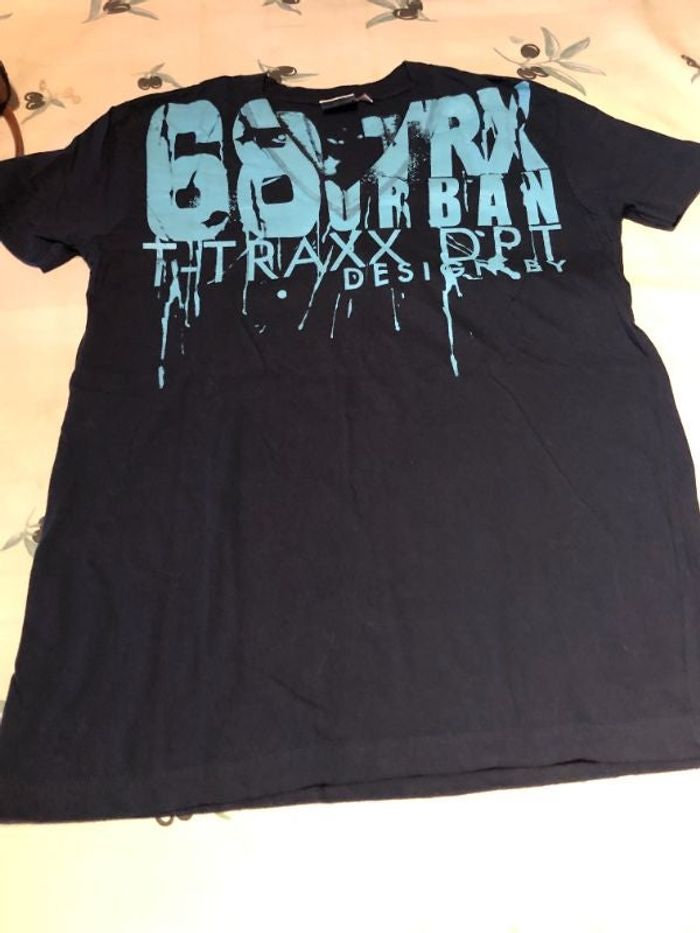 T shirt bleu T-traxx