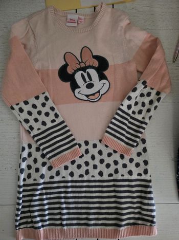 Robe pull minnie 6 ans