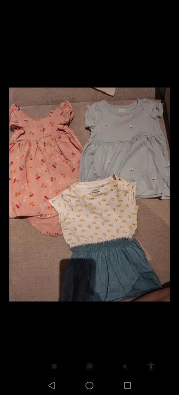 Robe été bébé 6 mois