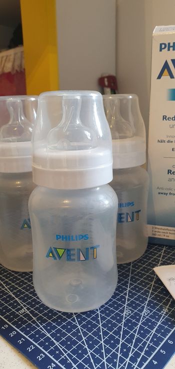 Lot de 3 biberons Avent