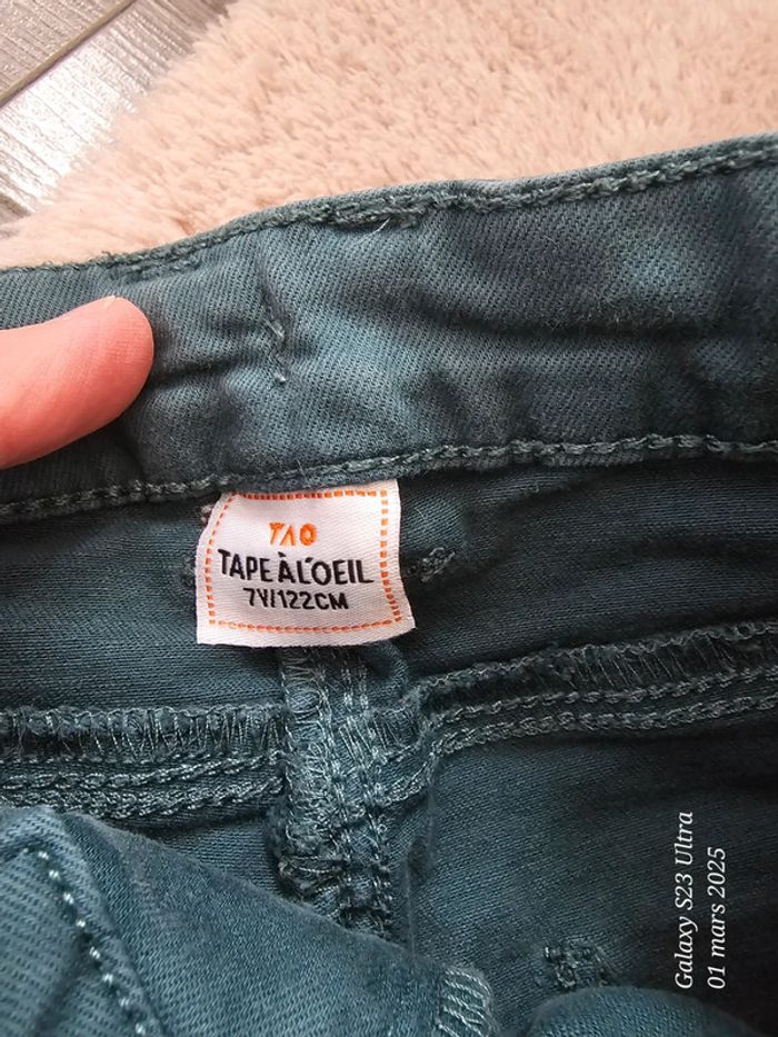 Lot de 3 jeans tape a l'œil 7 ans - photo numéro 3