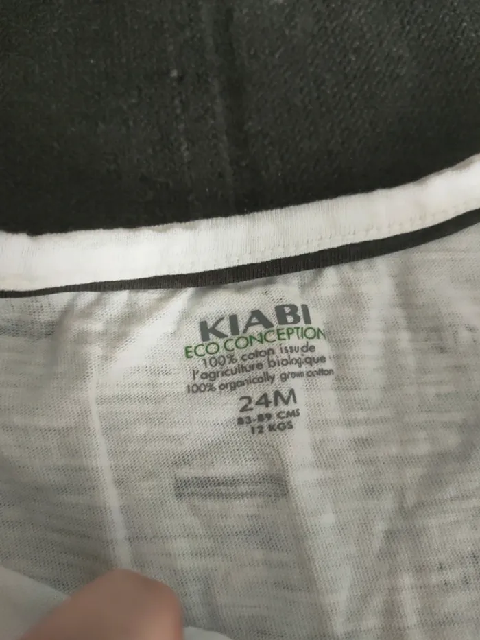 T-shirt manches longues garçon 24 mois Kiabi - photo numéro 2