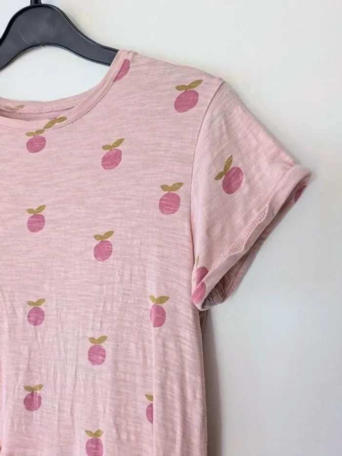 Robe légère rose à motifs été fille très bon état - Vertbaudet - 12 ans - photo numéro 2