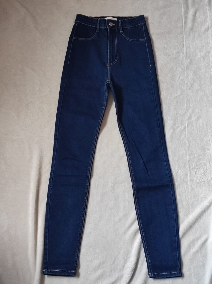 Jean slim taille haute zara taille XXS - photo numéro 2