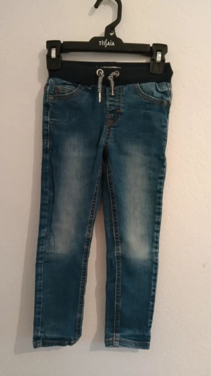 jean taille élastiquée sans bouton la redoute garcon 5 ans