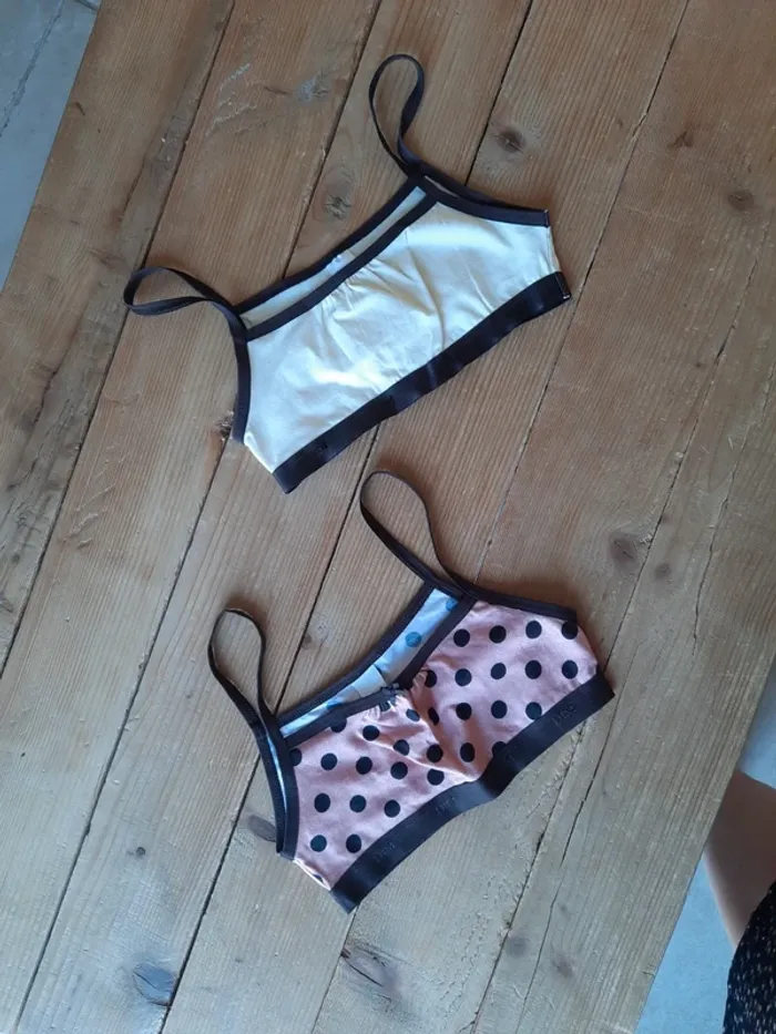 Lot de 2 brassières