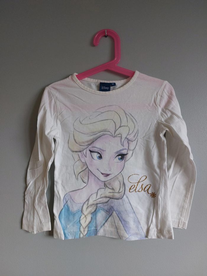 Tee-shirt Reine des Neiges 6 ans