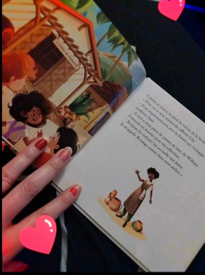 Livre pour enfant le  volcan  de  la  soufriere - photo numéro 4