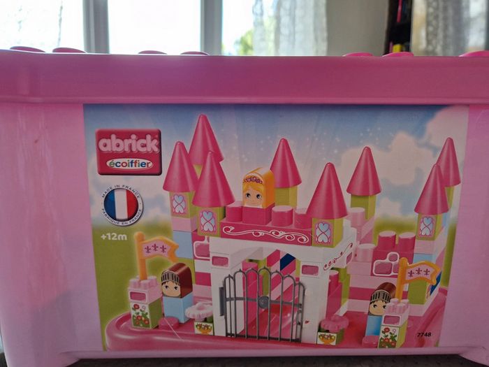 Bloc de construction château princesse