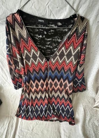 Lot de 2 hauts MIM avec dentelle – Taille M