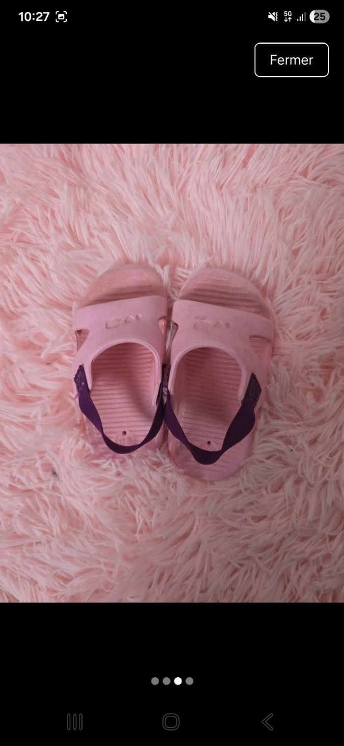 Paire de sandale taille19 décathlon - photo numéro 3