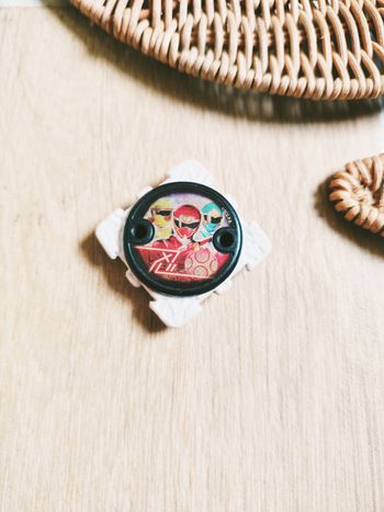 🌟 Power rangers Ninja steel - Etoile ishiban/badge en mousse blanche des Ninja storm