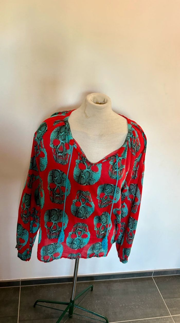 Magnifique blouse colorée Banditas from Marseille TU - photo numéro 3