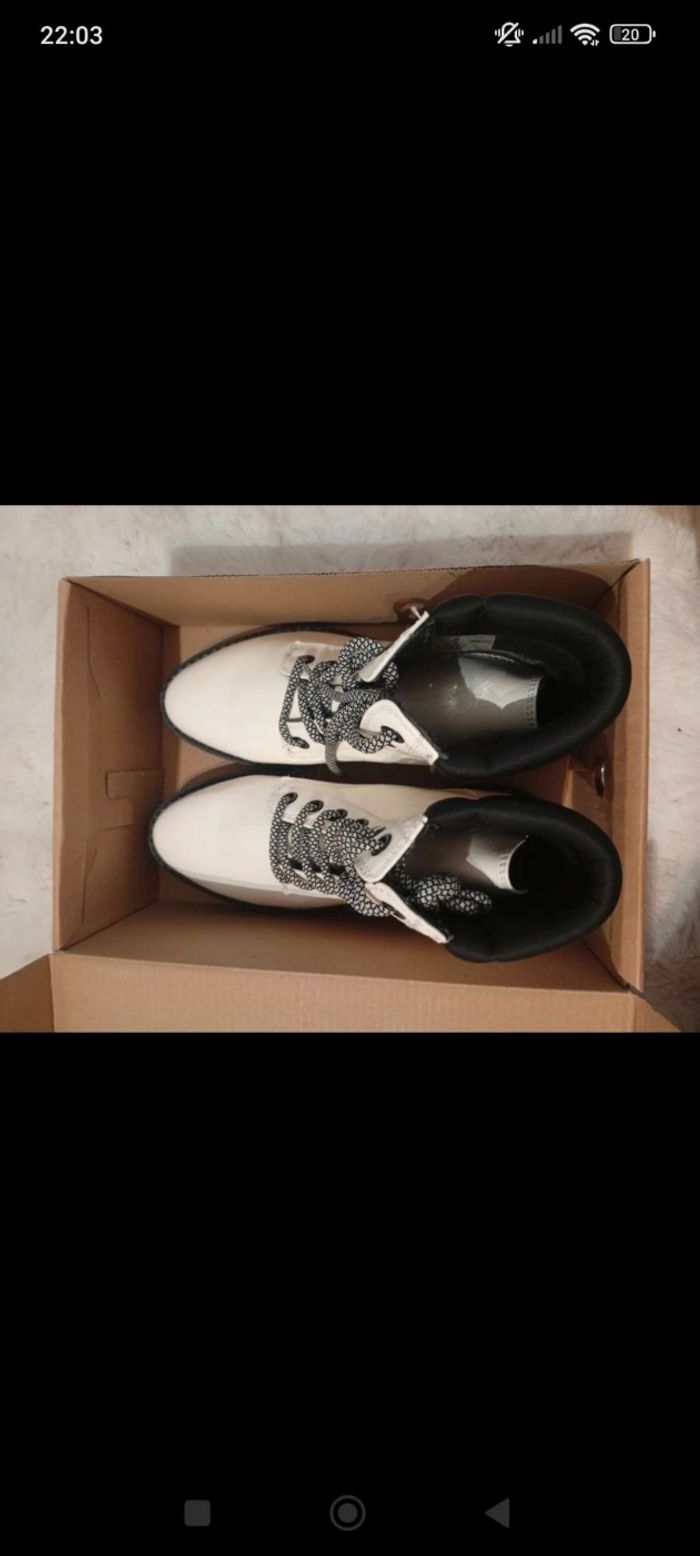 Bottines crème - photo numéro 2