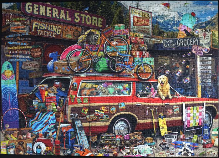 Puzzle 1000 pièces Ravensburger "Family Vacation"