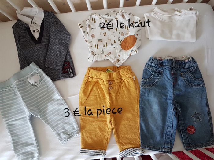 T shirt et pantalon 6 mois