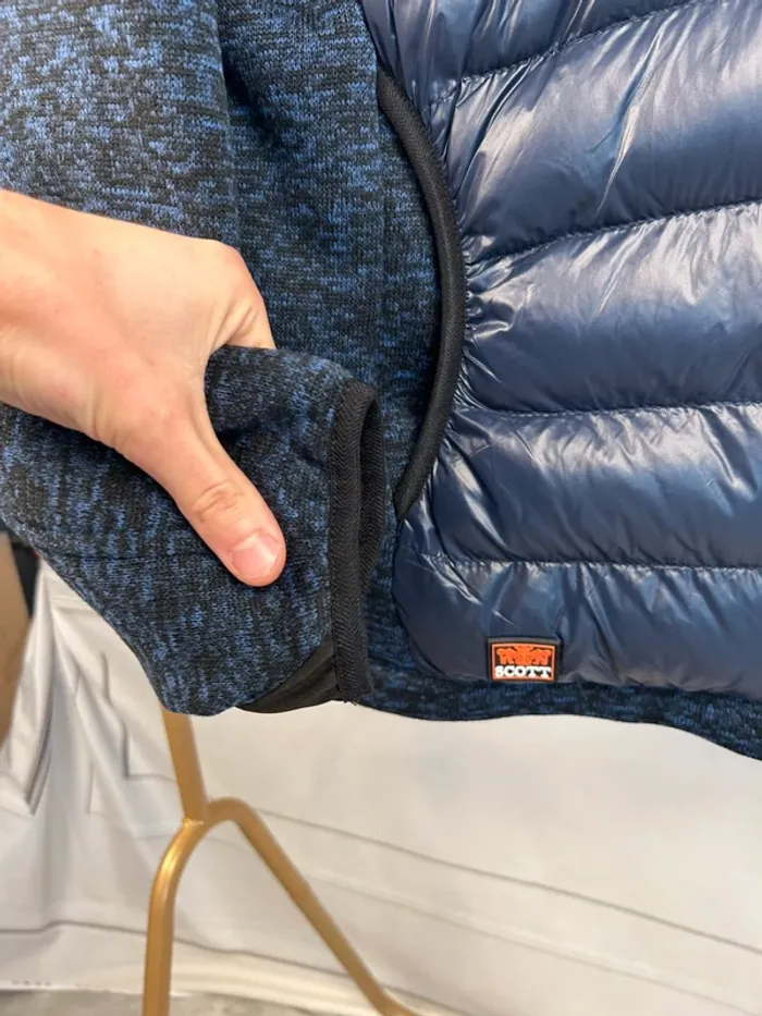 Veste polaire Doudoune Scott T.XL marine Neuve - photo numéro 4