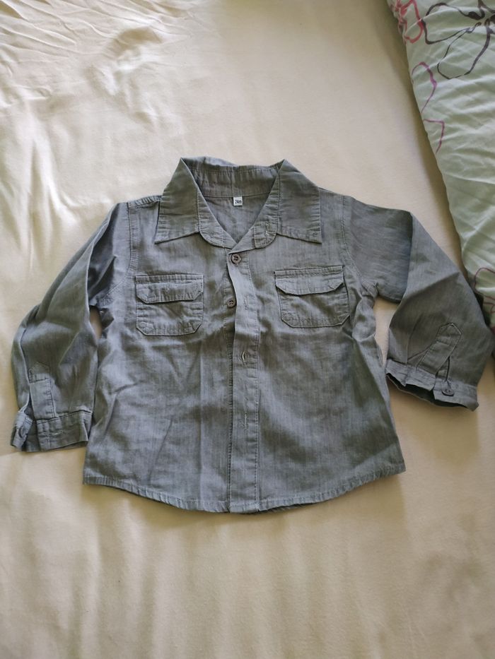 Chemises manches longues 24 mois - photo numéro 3