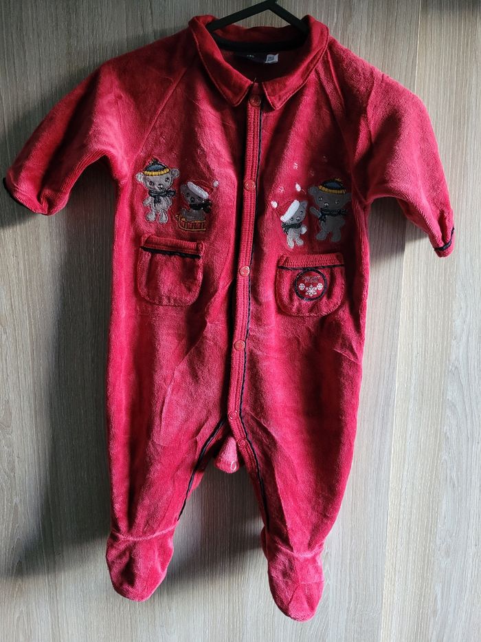 Dors-bien velours 3 mois 60 cm Sergent-major - photo numéro 2