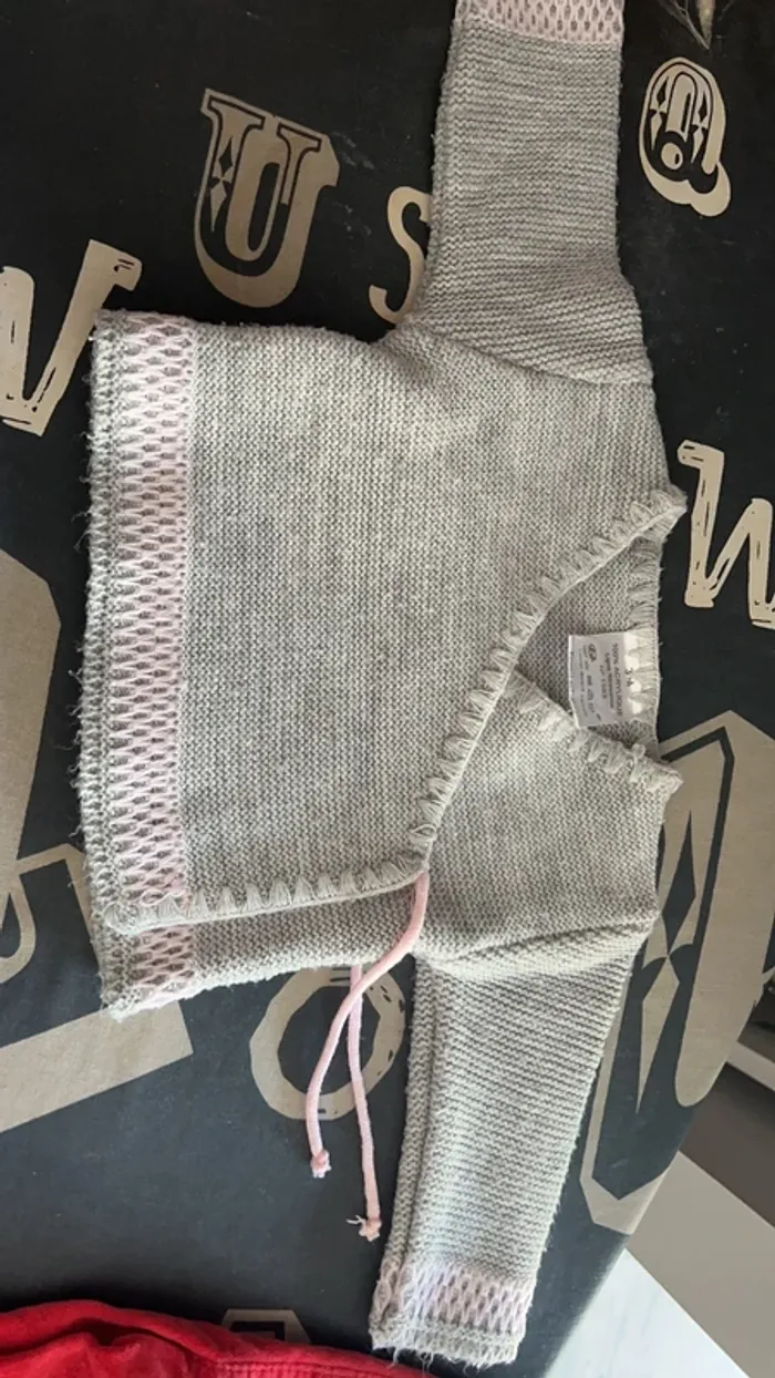 Gilet bébé fille