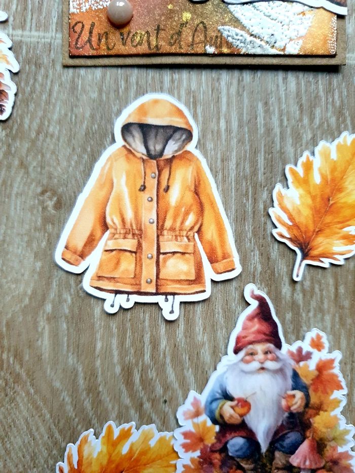 Die cut automne scrapbooking - photo numéro 5