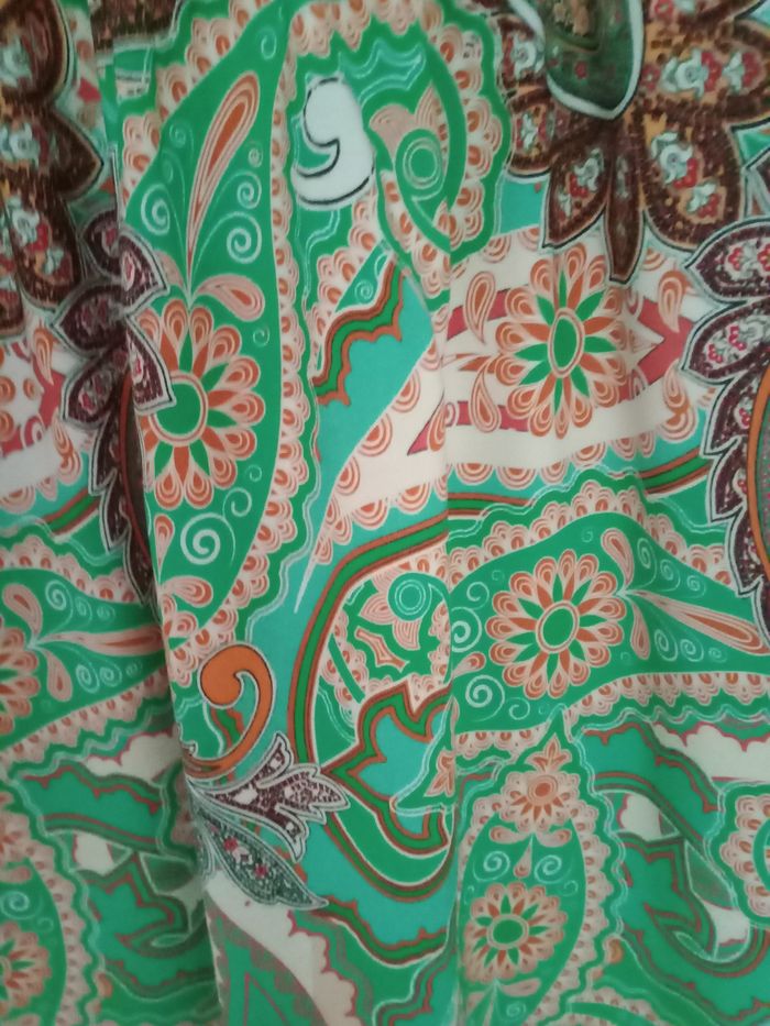 Robe courte imprimée Pohéme - photo numéro 2