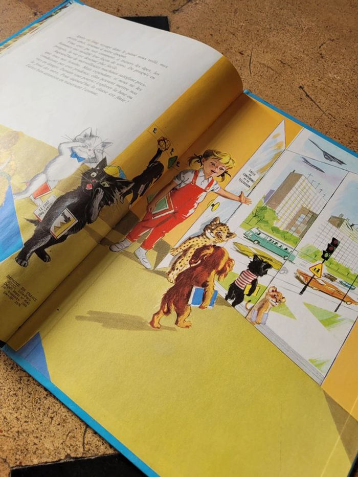 RARE 1966 Excellent état Livre Caroline à travers les âges Pierre Probst Hachette Jeunesse Album - photo numéro 8