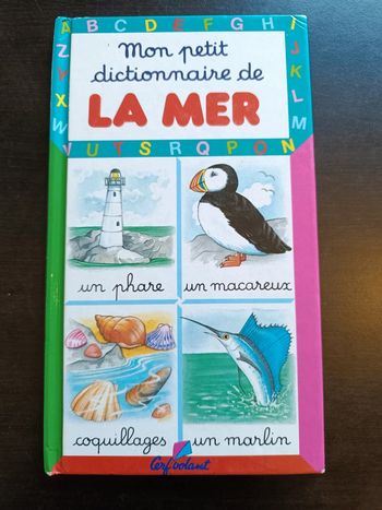 Livre MON PETIT DICTIONNAIRE DE LA MER