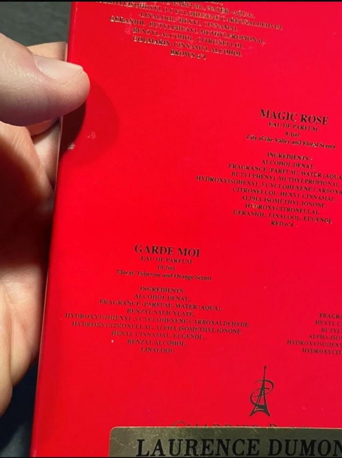 Lot de 5 parfums#parfums de france#charrier parfums - photo numéro 6