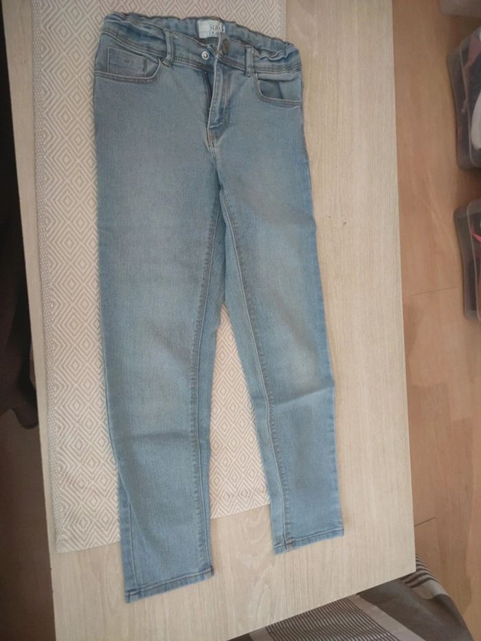 Jeans clair slim Kiabi 10 ans